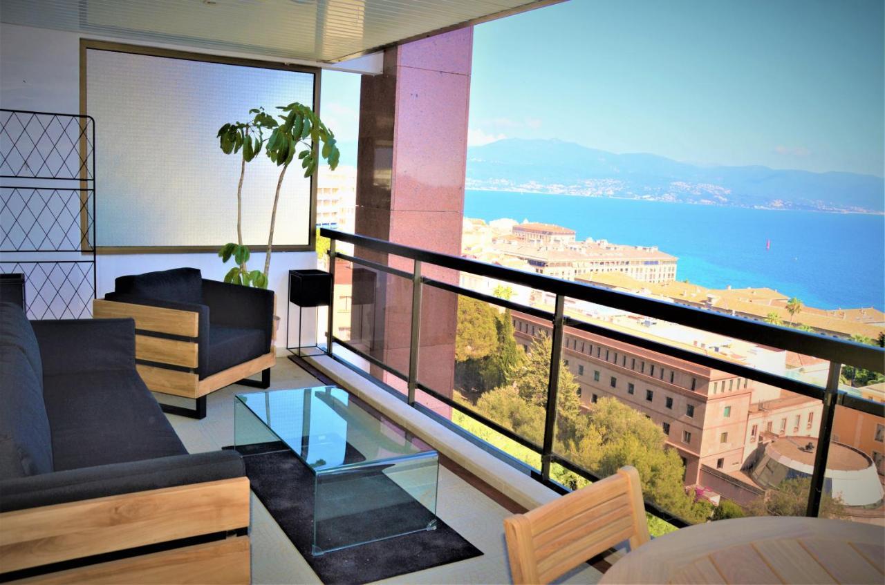 Grand T2 Standing Ajaccio Proche Centre Et Plages Vue Panoramique Parking Prive ภายนอก รูปภาพ